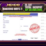Bukti Jp MEME4D Slot Online 09 Mei 2025