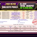 Bukti Jp MEME4D Togel Online 22 Juni 2025