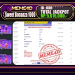 Bukti Jp MEME4D Slot Online 29 November 2025