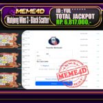 Bukti Jp MEME4D Slot Online 29 November 2025